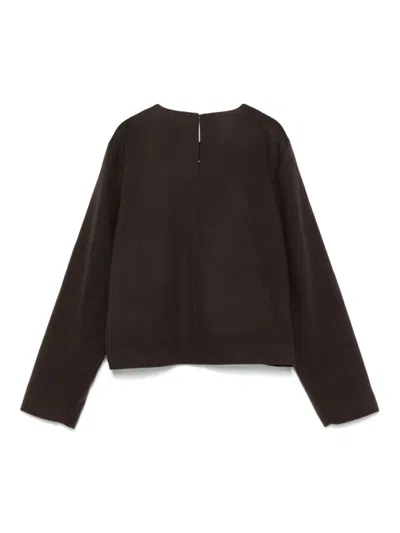 Officine Generale Francky Blouse In Braun