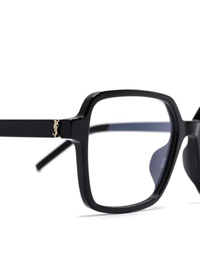 Saint Laurent Square-frame Glasses In Schwarz