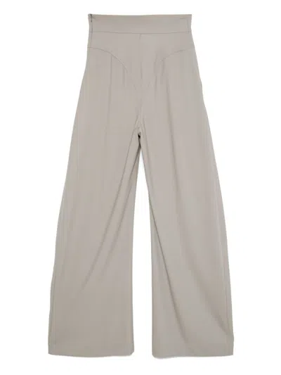 Alessandro Vigilante Pleat-detail Trousers In Nude