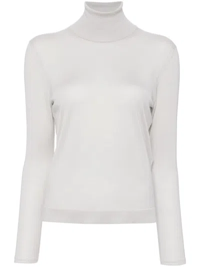 Tom Ford Roll-neck Jumper In Neutrals