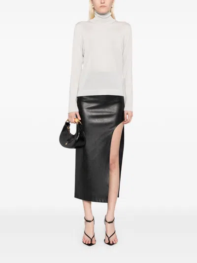 Tom Ford Roll-neck Jumper In Neutrals