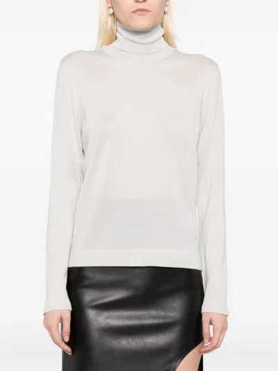 Tom Ford Roll-neck Jumper In Neutrals