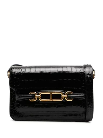 Tom Ford Whitney Medium Shoulder Bag In Black