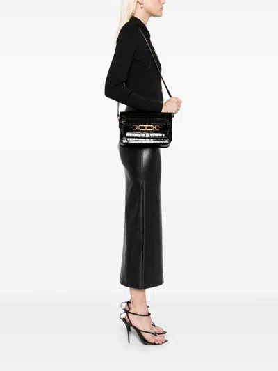 Tom Ford Whitney Medium Shoulder Bag In Black