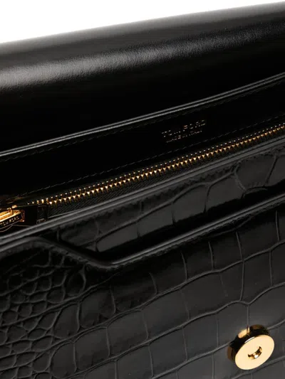 Tom Ford Whitney Medium Shoulder Bag In Black