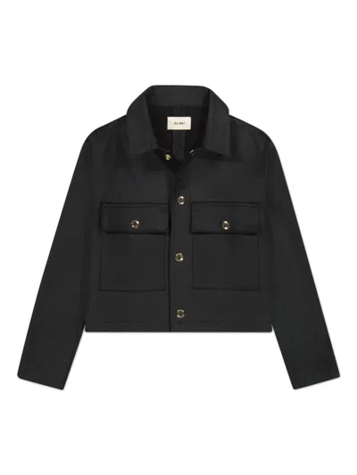 Dl1961 Button-down Jacket In Black