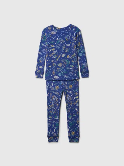 Gap Baby Organic Cotton Pj Set In Outer Space