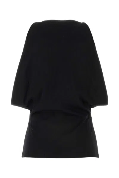 Alexander Mcqueen Alexander Mc Queen Ribbed Top In Black