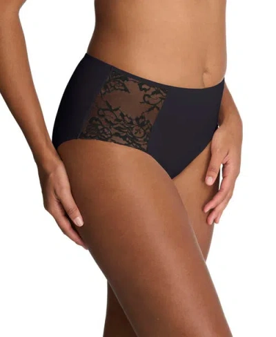 Natori Statement Lace Full Brief In Black