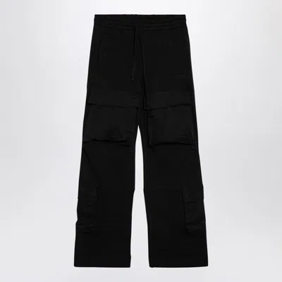 Shop Entire Studios Cargo Trousers In Black