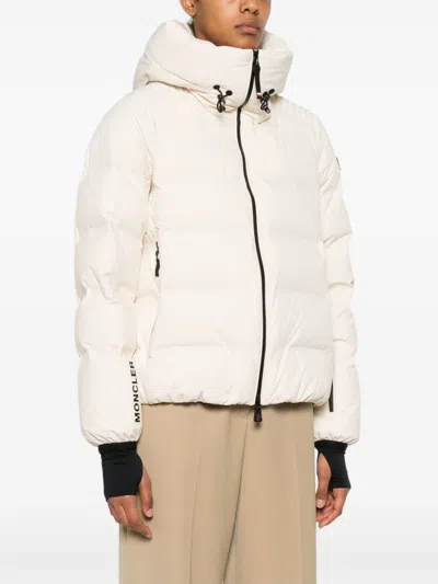 Moncler Suisses Jacket In Neutrals