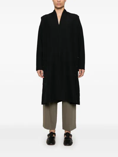 Jan-jan Van Essche Striped Tunic Shirt In Black