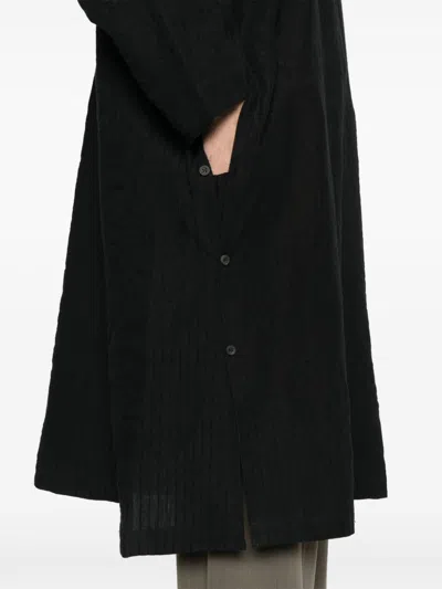 Jan-jan Van Essche Striped Tunic Shirt In Black