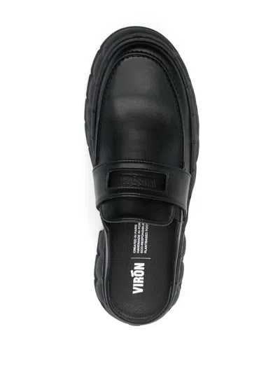 Shop Viron 1969 Slippers In Black