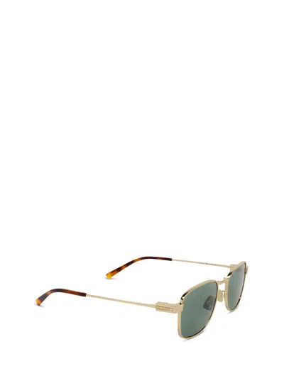 Shop Saint Laurent Eyewear Sunglasses In Gold