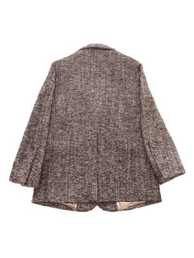 Zhelda Jacket Without Piping In Brown