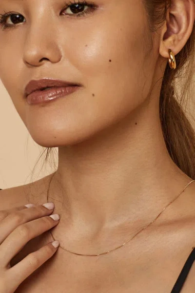 Oradina 10k Gold Bodega Box Chain In Yellow Gold