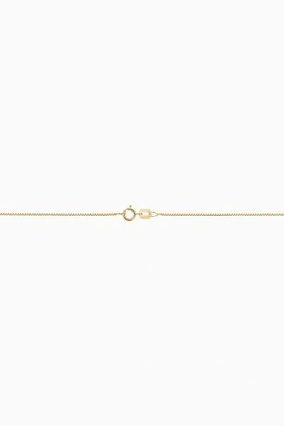 Oradina 10k Gold Bodega Box Chain In Yellow Gold