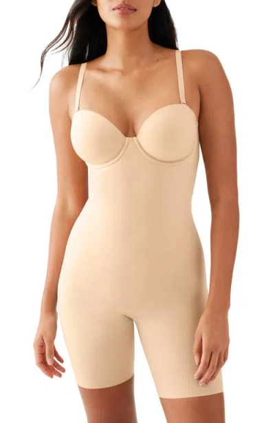 Wacoal Women's Red Carpet Strapless Thigh Shaper 802219 In Sand