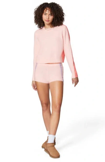 Florence By Mills Colorblock Tipped Sweater In Ballerina