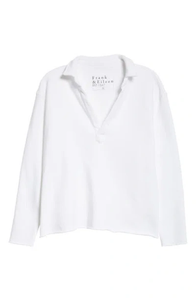 Frank & Eileen Patrick Popover In White