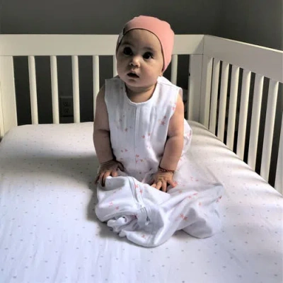 Crib Sheet Set Baby Fitted  2 Pack In Grey Dottie