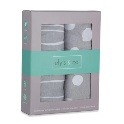 Mini Crib Sheet Baby Fitted Pack N Play In Grey & White Abstract