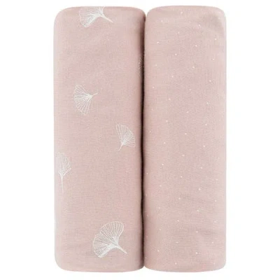 Mini Crib Sheet Baby Fitted Pack N Play In Pink Gingko