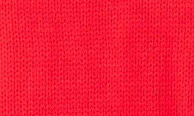 English Factory Party Metallic Sweater In Red