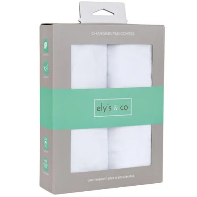 Changing Pad Cover Baby  In Solid White