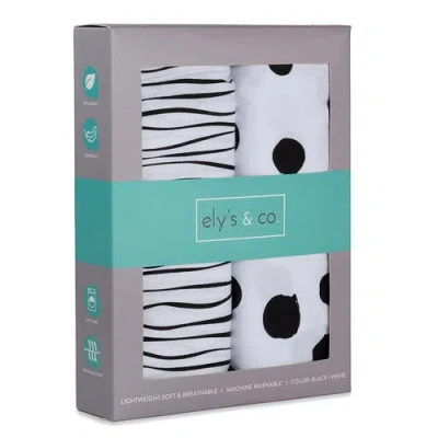 Changing Pad Cover Baby  In Black & White Abstract