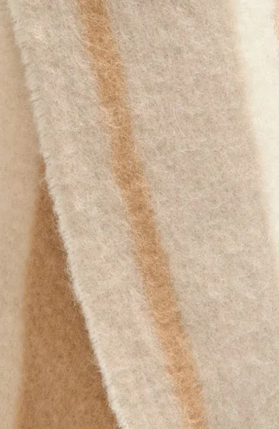 Rag & Bone Siobhan Alpaca & Wool Blend Scarf In Camel Multi