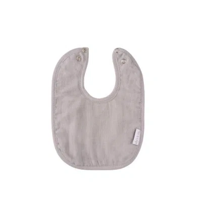 Ely's & Co. Muslin Terry Bib 3 Pack In Grey Stars