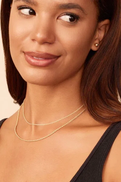 Oradina 10k Gold Roman Rope Bold Chain Necklace In Yellow Gold | ModeSens