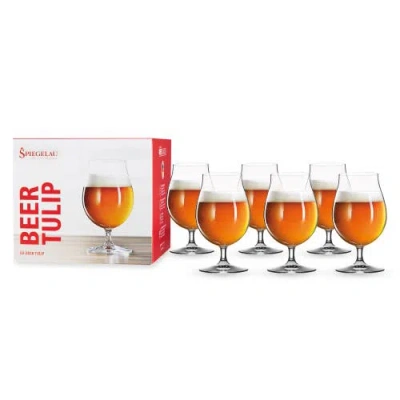 Spiegelau Tulip Beer Glass Set Of 6 In Clear