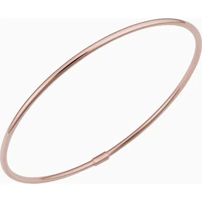 Oradina 10k Gold Everything Bangle Bracelet In Rose Gold