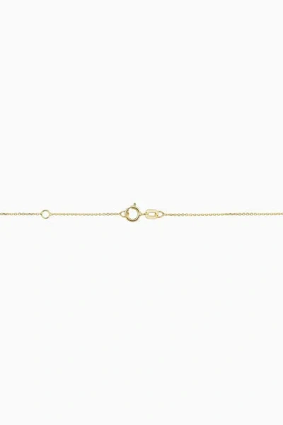 Oradina 14k Gold Fresco Station Necklace In Multicolor Zirconia