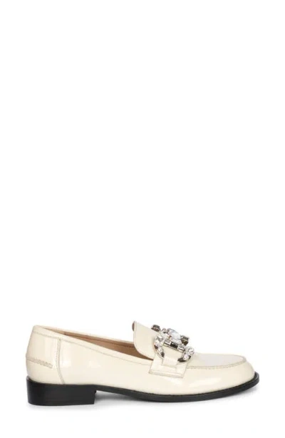 Saint G Livia Bit Loafer In Off White