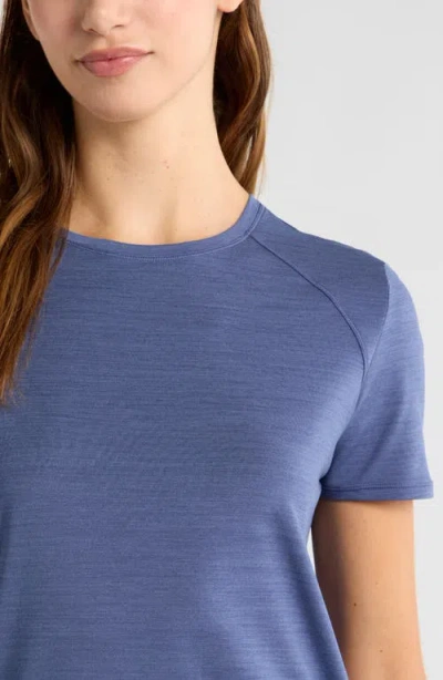 Zella Energy Performance T-shirt In Blue Indigo