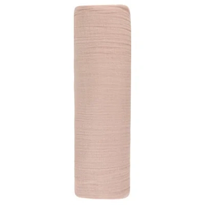 Swaddle Blanket Cotton Muslin  1 Pack In Rosewater