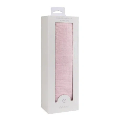Swaddle Blanket Cotton Muslin  1 Pack In Petal Pink