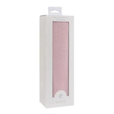 Swaddle Blanket Cotton Muslin  1 Pack In Dusty Rose