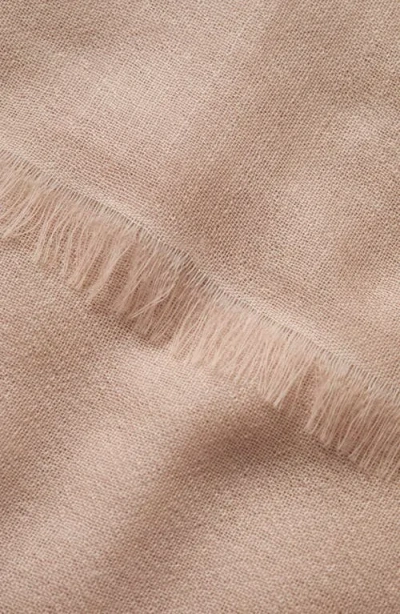 Jane Carr The Legere Cashmere Scarf In Rose