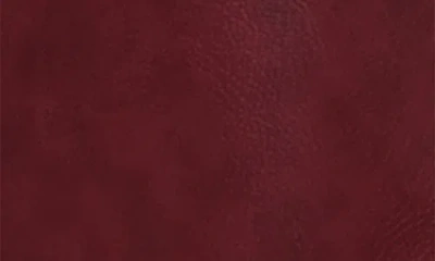 Apparis Gwen Faux Leather Gloves In Crimson