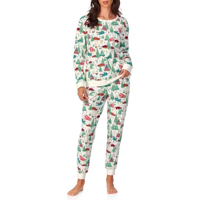 BEDHEAD PAJAMAS BEDHEAD PAJAMAS PRINT STRETCH ORGANIC COTTON JERSEY PAJAMAS 