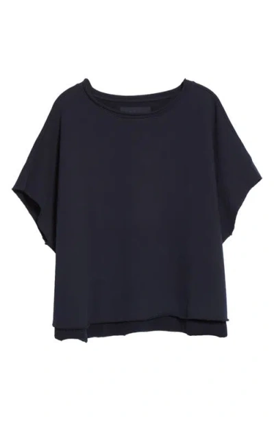 Frank & Eileen Olive Triple Fleece Original Capelet In British Royal Navy