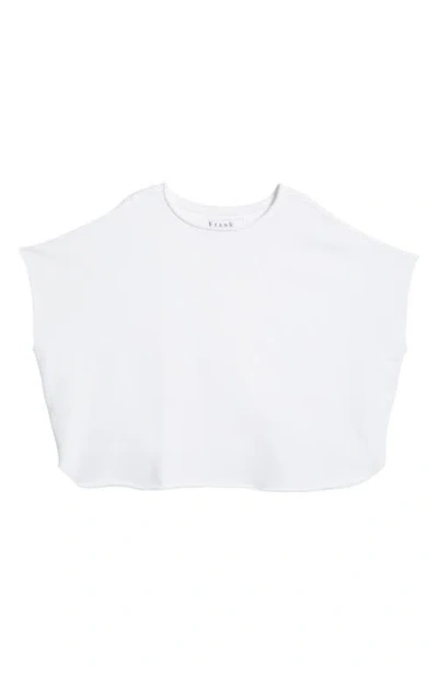 Frank & Eileen Capelet Sweatshirt In White
