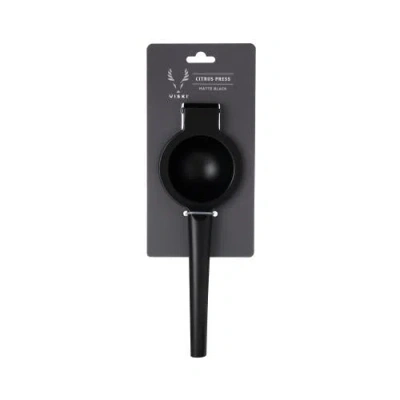 Viski Citrus Press In Black