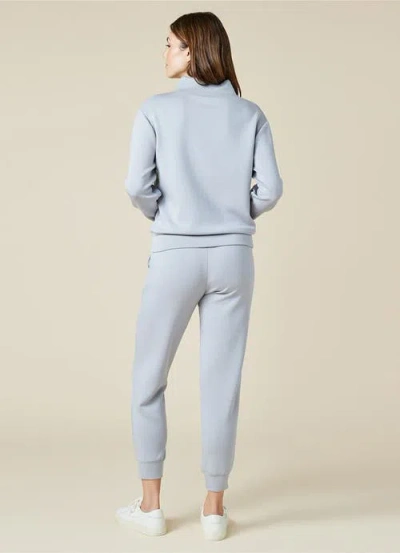 Softies Athleisure Dreamtech 1/4 Zip Jogger Set In Grey