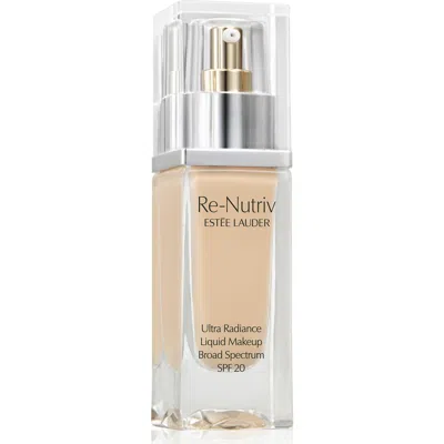 Estée Lauder Re-nutriv Ultra Radiance Liquid Foundation Spf 20 In 2w0 Warm Vanilla